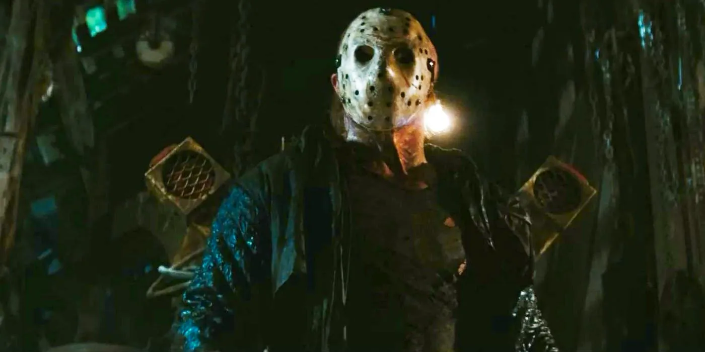 Derek Mears as Jason Voorhees in hockey mask in Friday the 13th 2009 Image