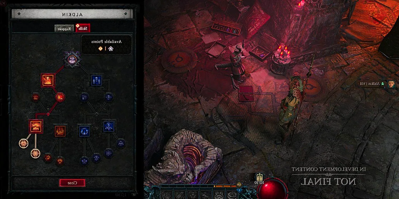 Diablo 4 recruiting mercenaries and editing them menu Image