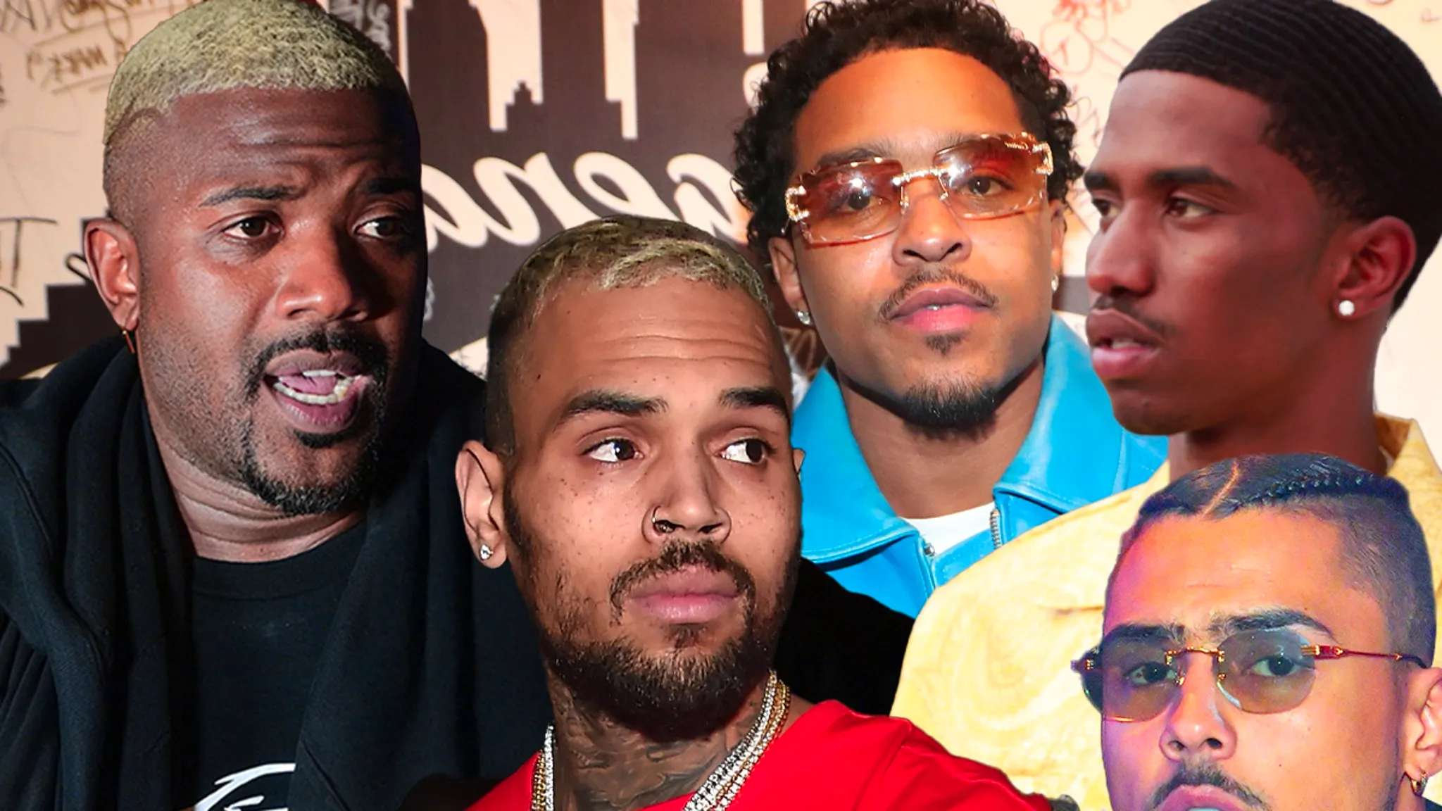 Diddy's Sons Attempted to Fight Ray J, Broken Up by Chris Brown Image