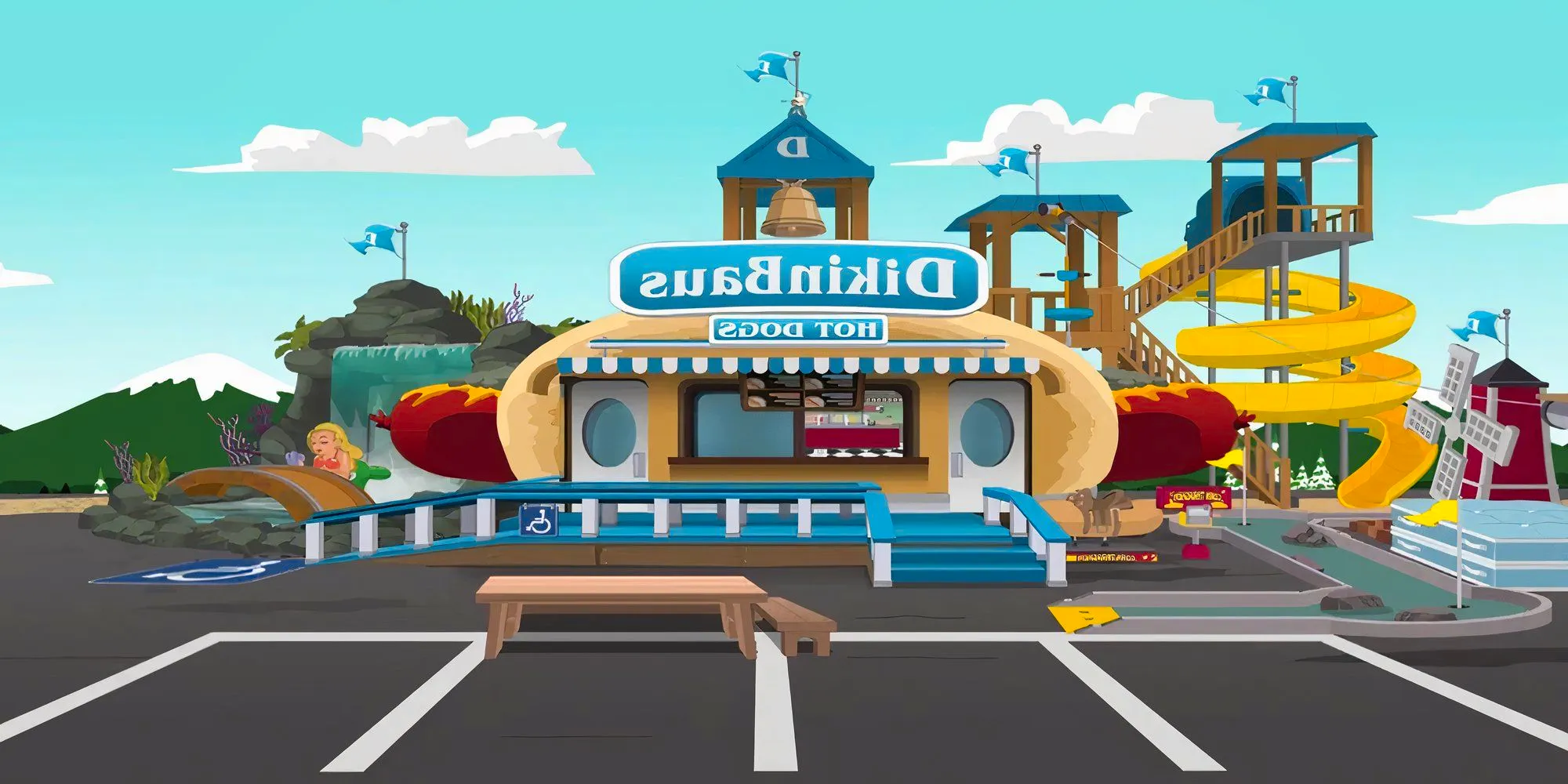 DikinBaus Hot Dogs South Park season 25 Image