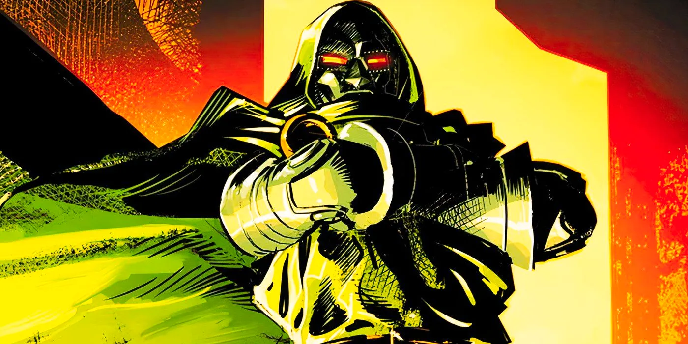 Doctor Doom in bulky armor in Marvel Comics Image