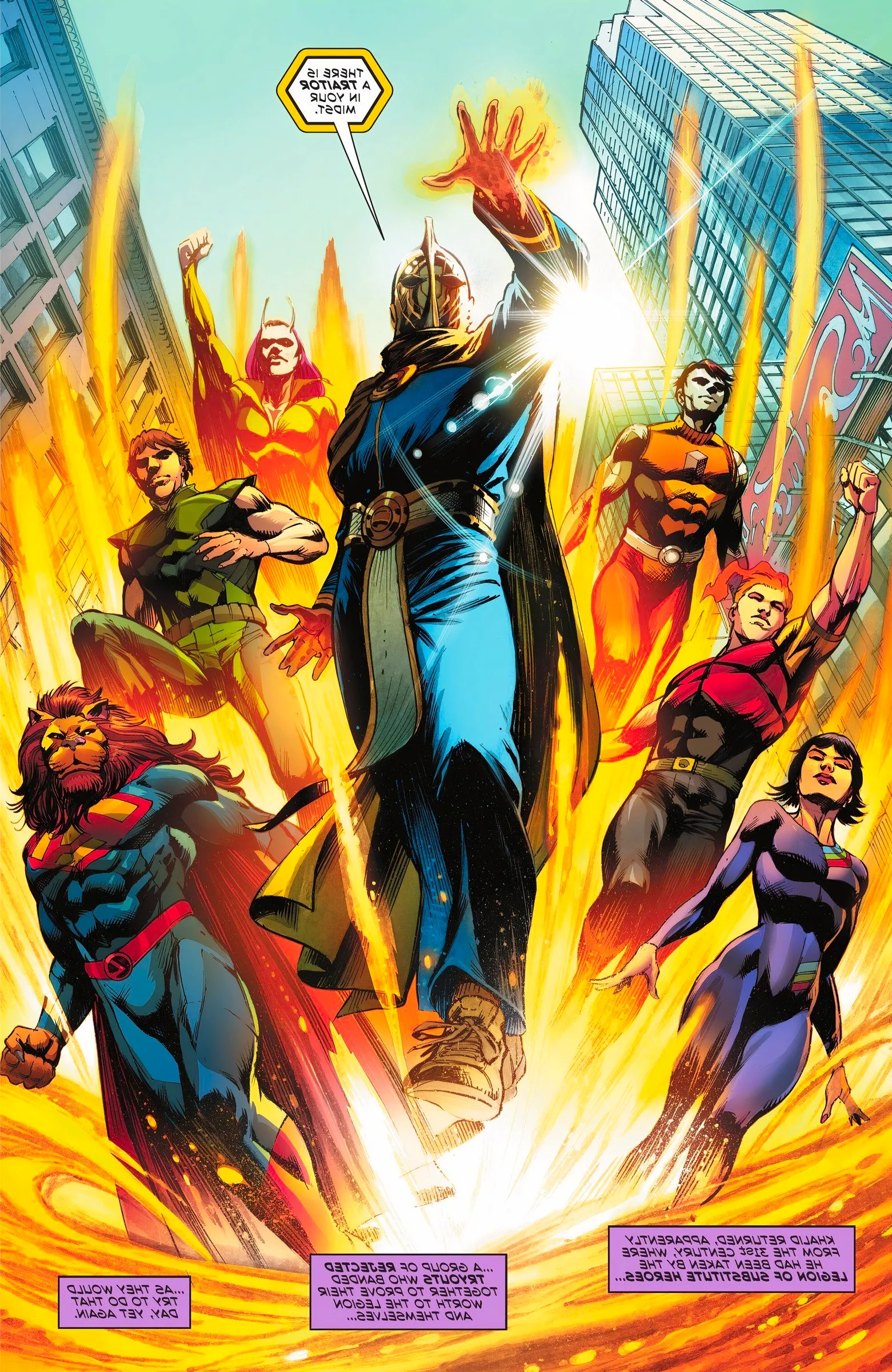 Doctor Fate and the Legion of Substitute Heroes Image