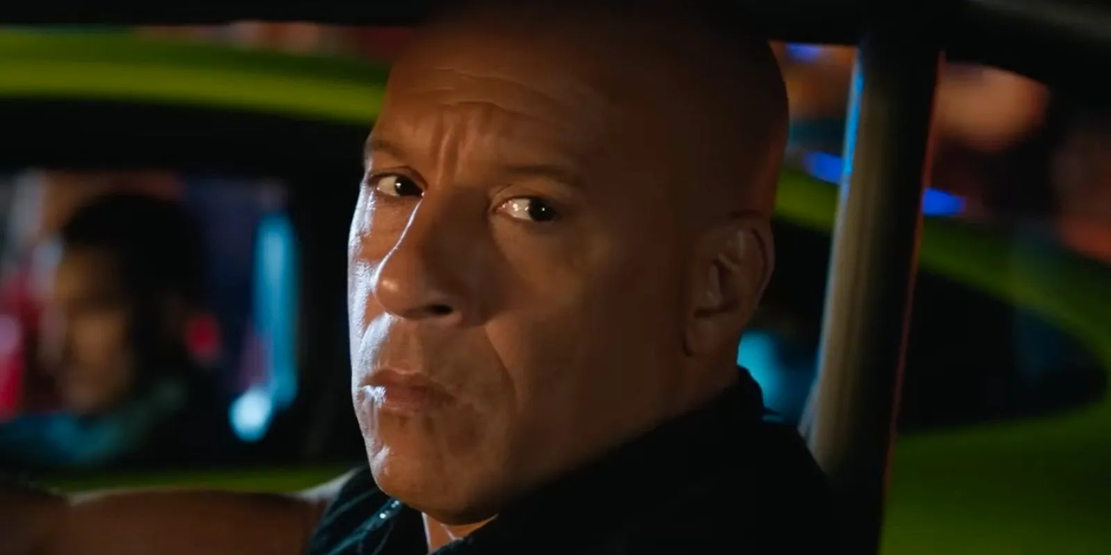 Dom (Vin Diesel) behind the wheel in Fast X Image