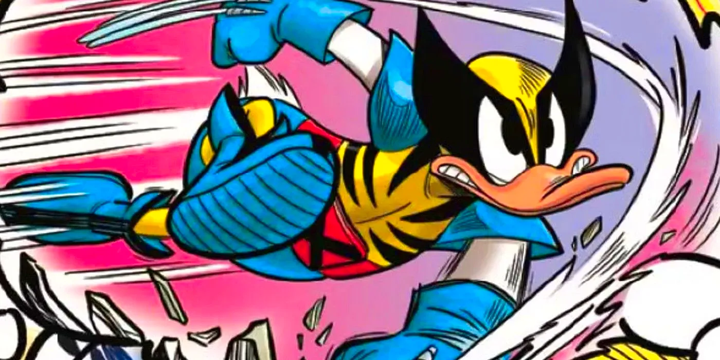 donald duck as wolverine-1 Image