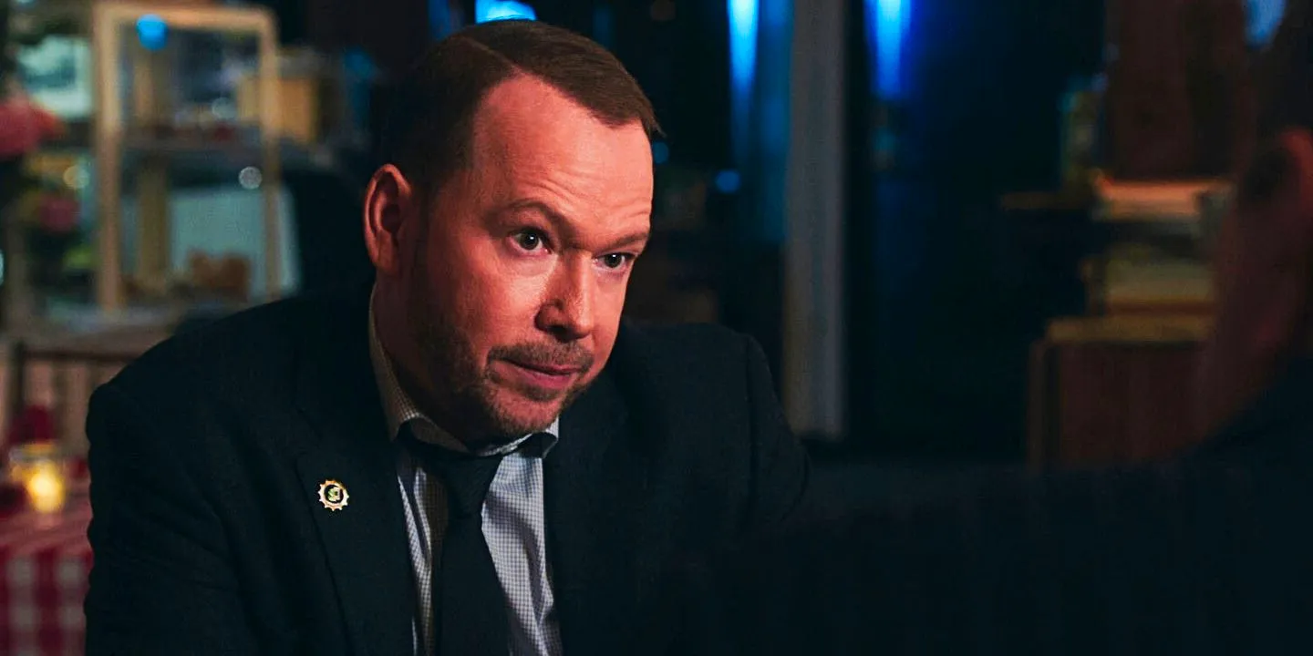 Donnie Wahlberg as Danny looking serious in Blue Bloods season 13 Image