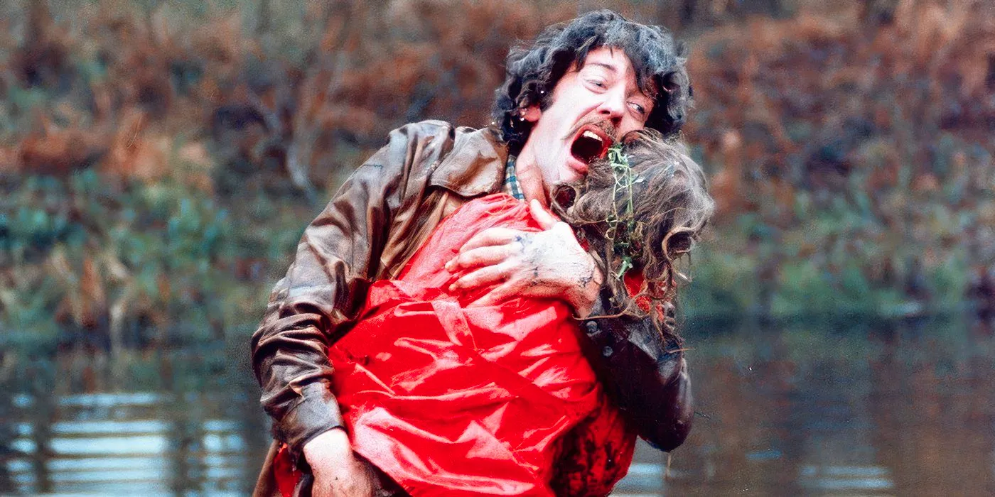 Don't Look Now (1973) Donald Sutherland Plays John Baxter distraught who is cradling the body of his daughter who drowned  Image