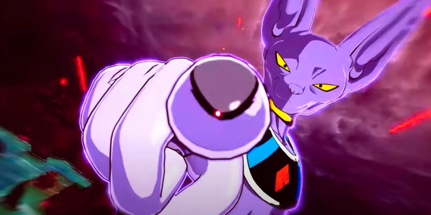 Dragon Ball Sparking Zero Beerus using ultimate attack to destroy opponent Image