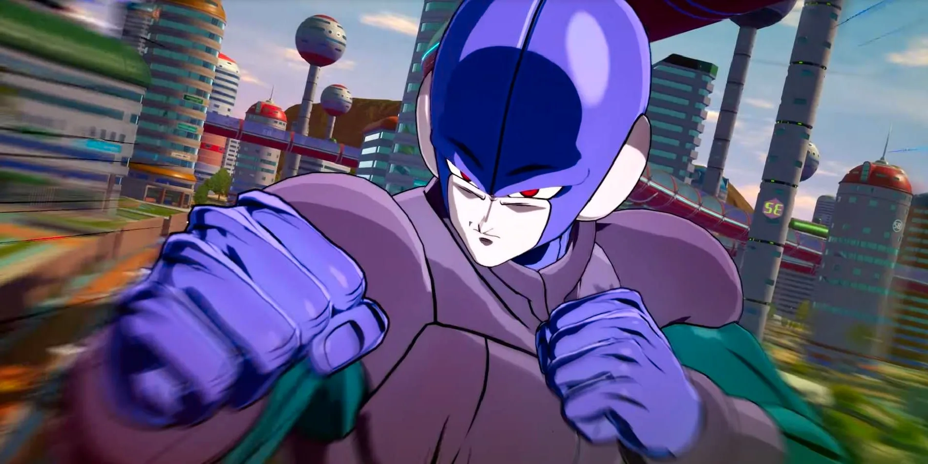 Dragon Ball Sparking Zero Hit character about to punch opponent Image