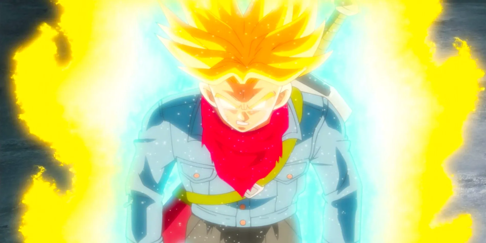 Dragon Ball Super Anger Super Saiyan Trunks Image