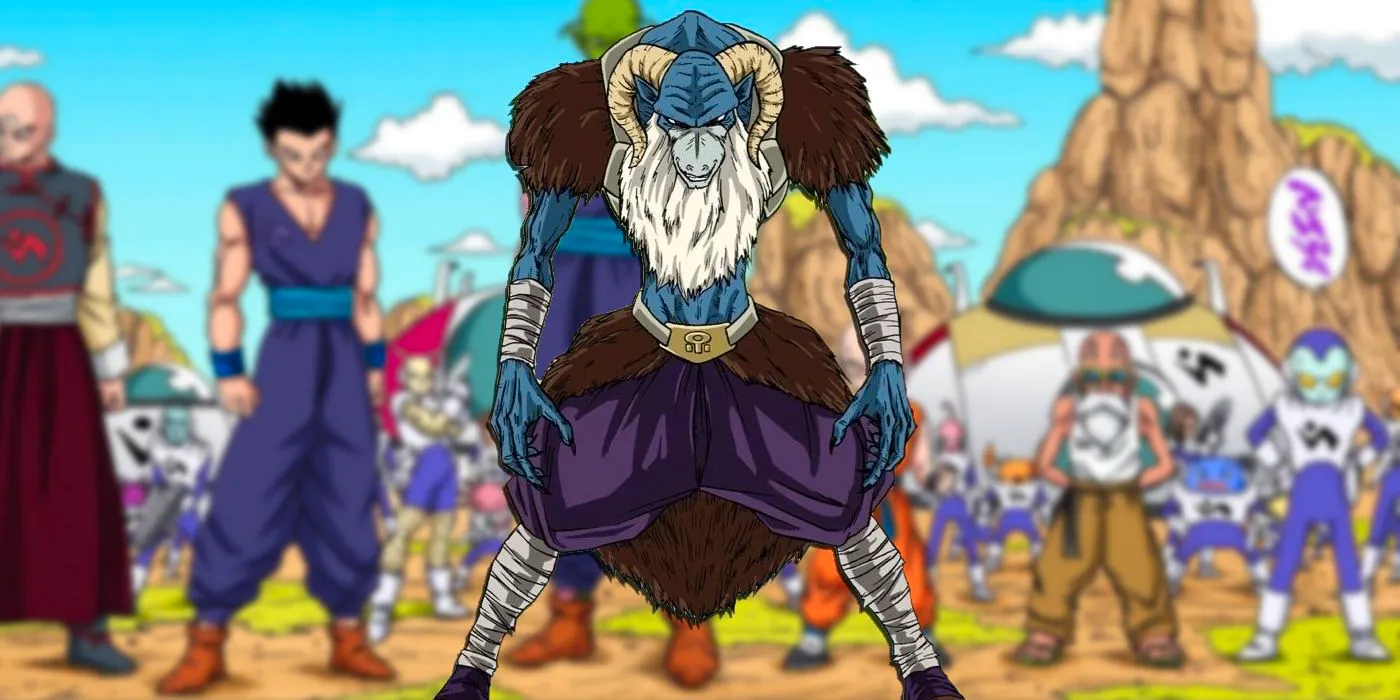 Dragon Ball Super: Moro in front of the Earth's defenders. Image