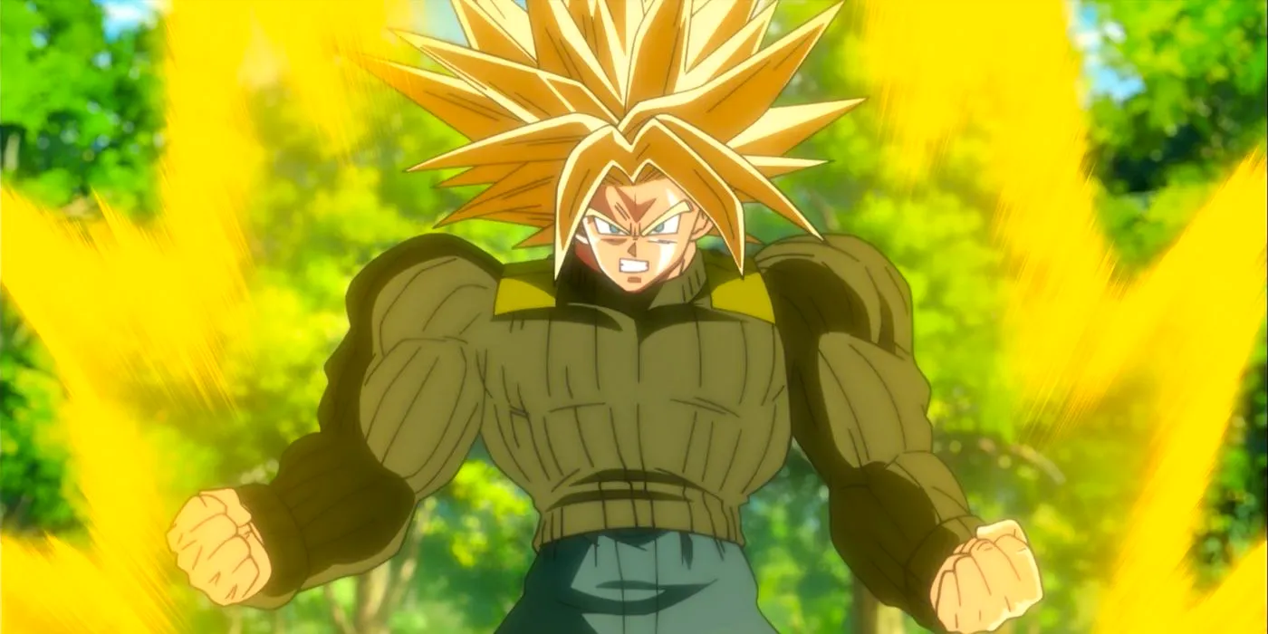 Dragon Ball Super: Trunks' Super Saiyan Third Grade form. Image