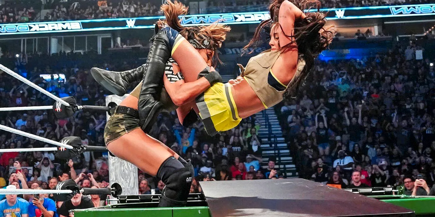 Dumpster Match between Chelsea Green and Michin on SmackDown Image