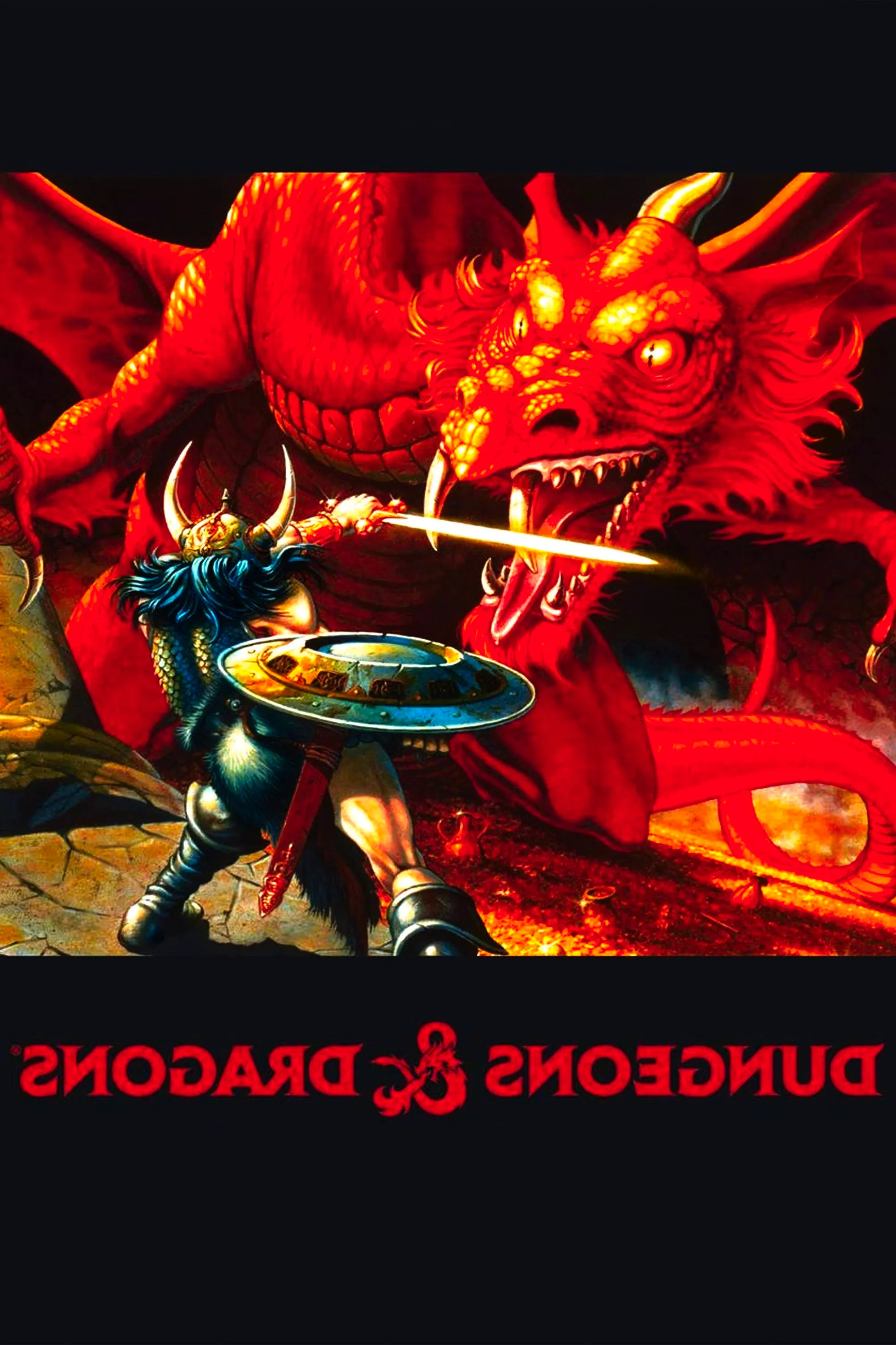 Dungeons and Dragons Game Poster Image