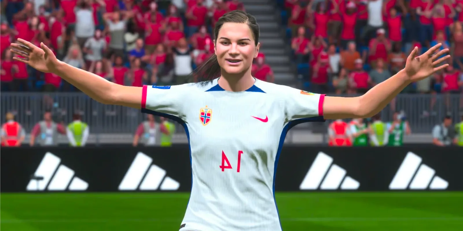 EA Sports FC 25 Hegerberg celebrating Image