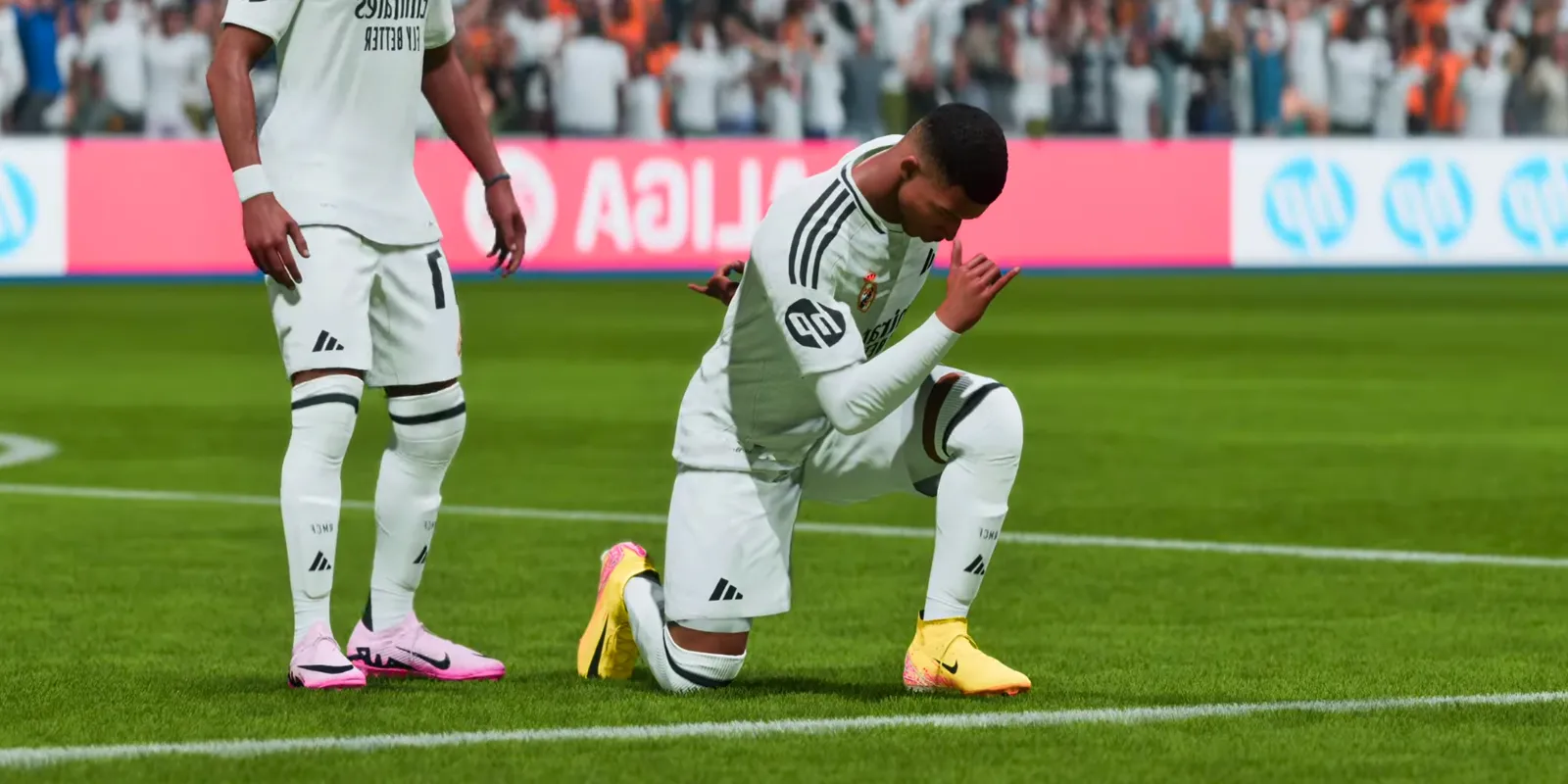 EA Sports FC 25 Mbappe celebrating Image