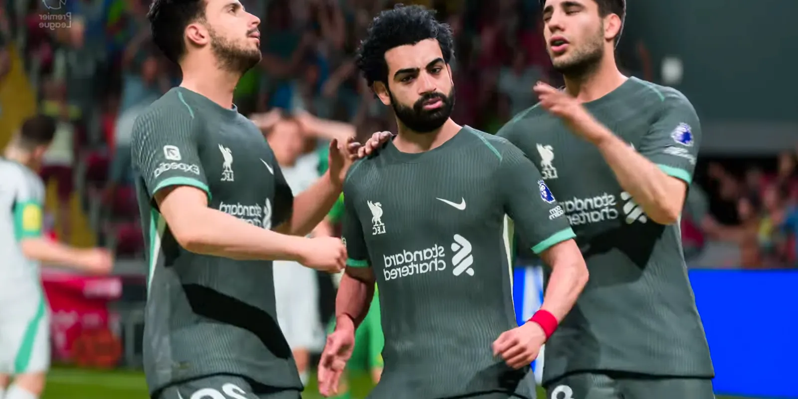 EA Sports FC 25 Salah in game celebrating Image