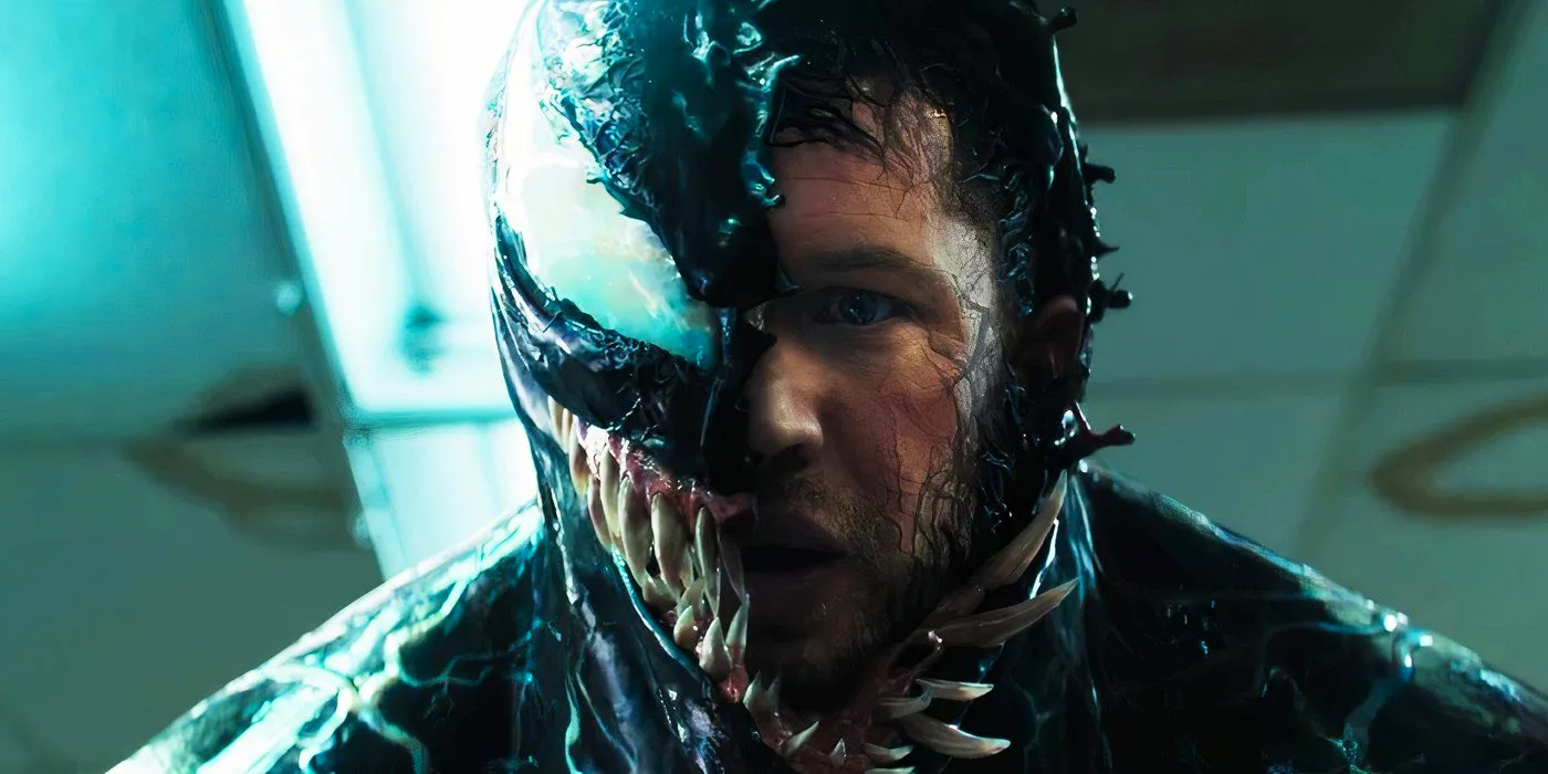 Eddie Brock inside Venom in 2018's Venom Image