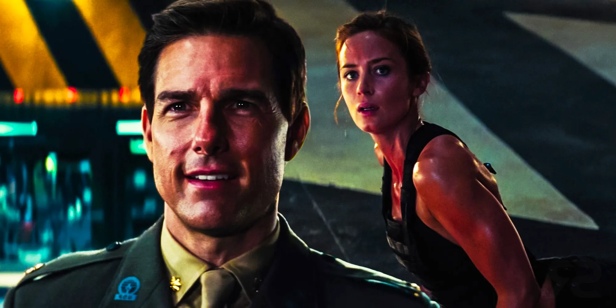 Edge of tomorrow emily blunt tom cruise romance Image