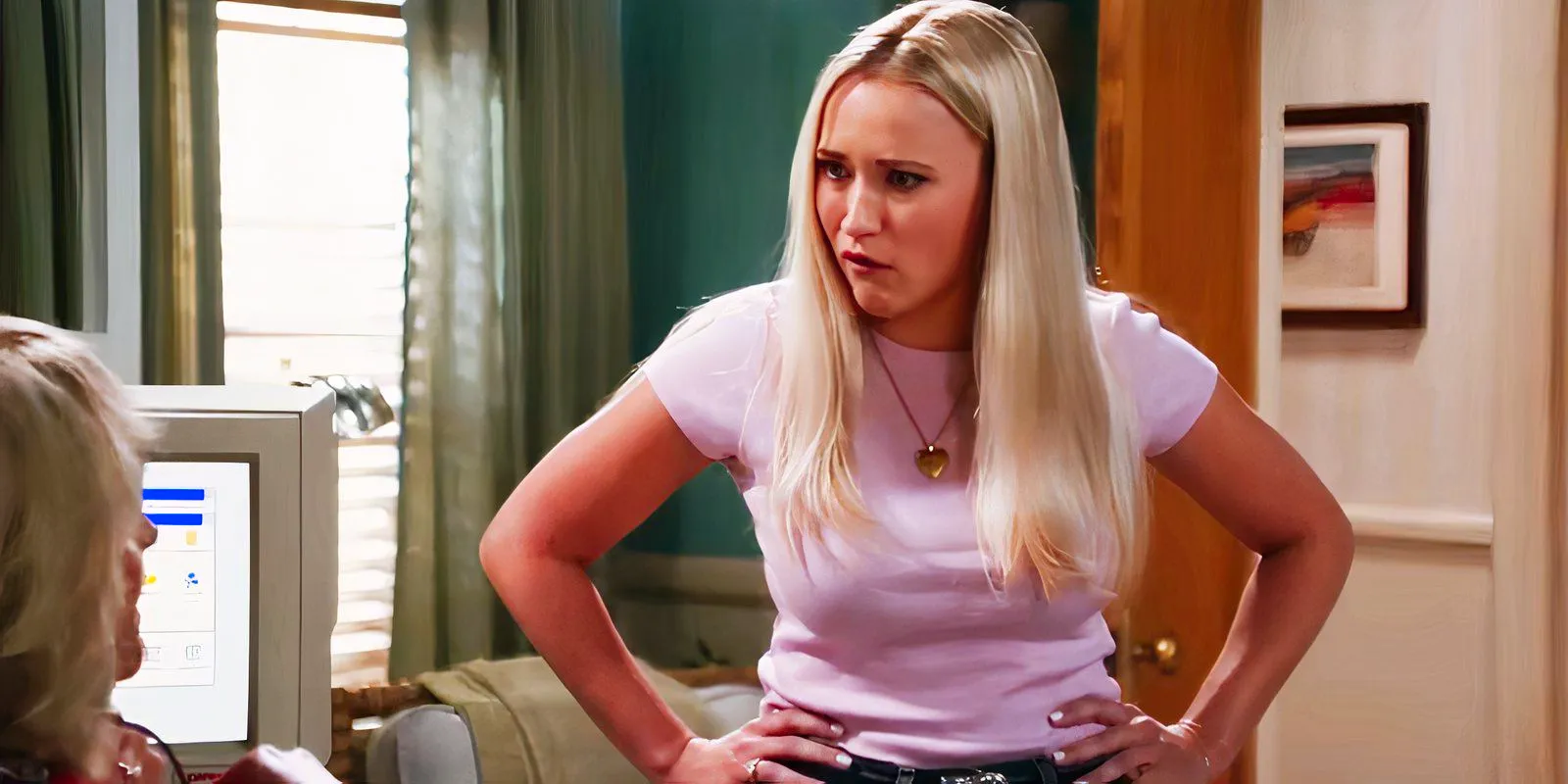 Emily Osment as Mandy McAllister in Georgie & Mandy's First Marriage episode 1 Image