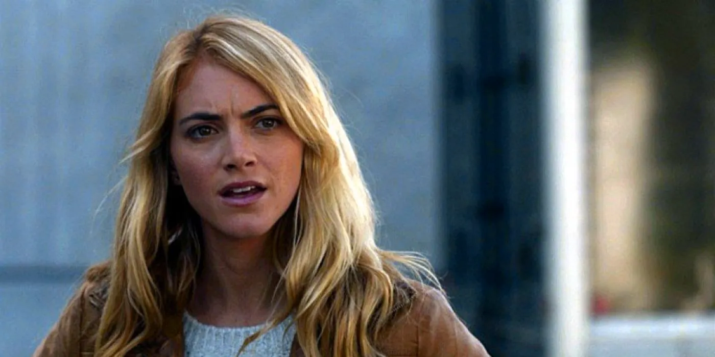 Emily Wickersham as Ellie Bishop looking annoyed in NCIS Image