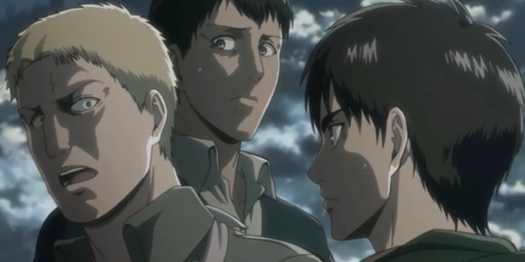 Eren, Bertholdt and Reiner in Attack on Titan Image