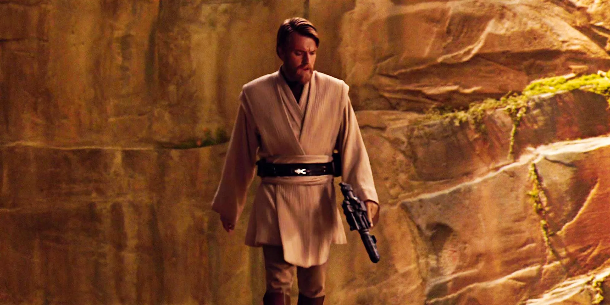 Ewan McGregor's Obi-Wan Kenobi calls a blaster 