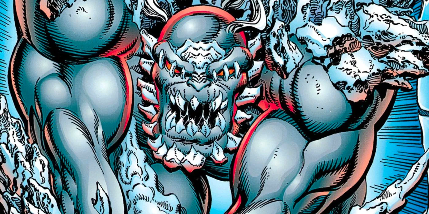 Featured Image: close-up of Doomsday (DC Comics) Image