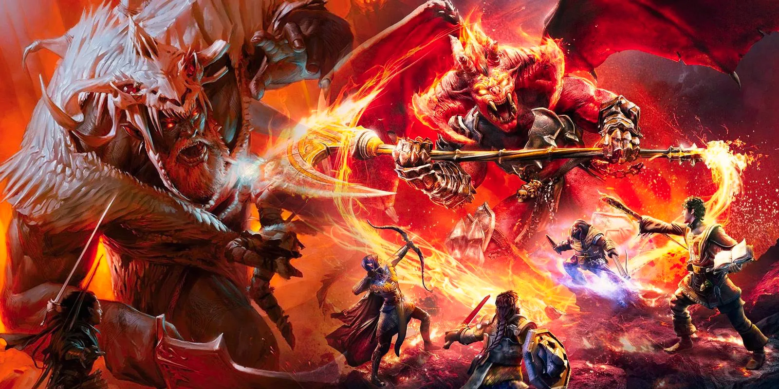 Fighting scene from the game Dungeons & Dragons Image