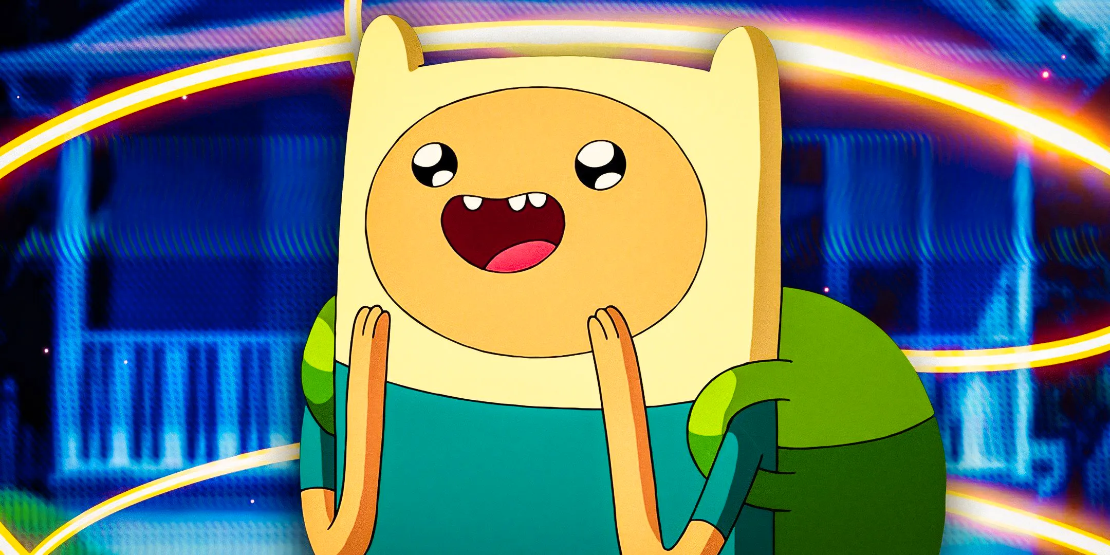 Finn the human from Adventure Time smiling Image