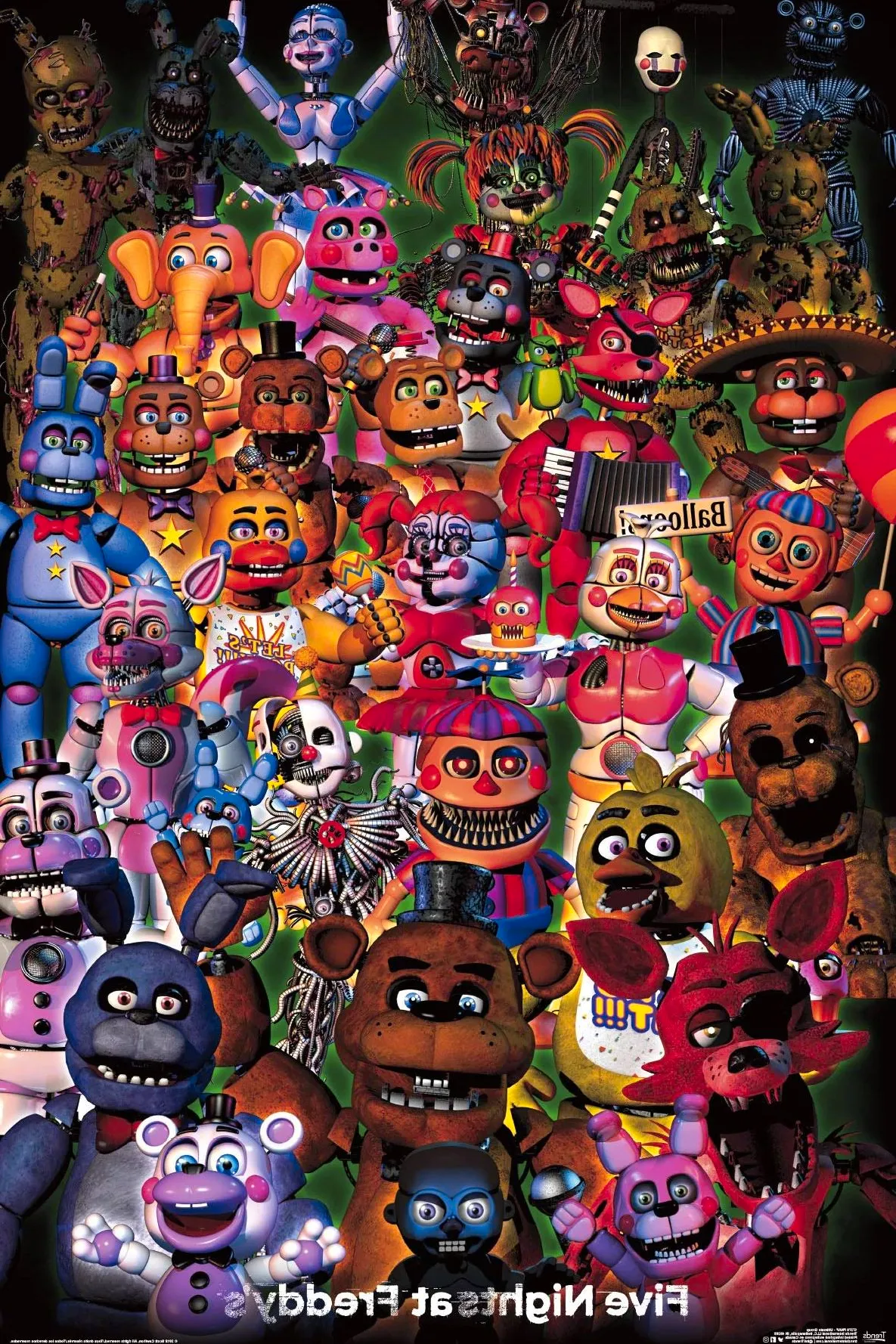 Five Nights at Freddys Franchise Poster Image