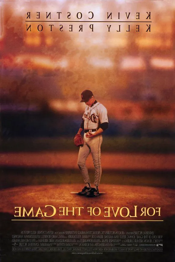 For Love of the Game Film Poster Image