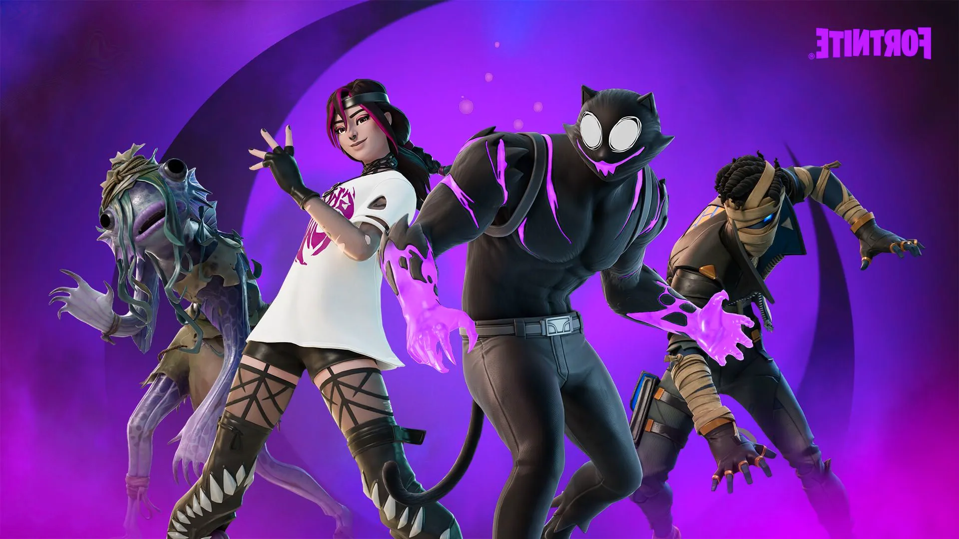 Fortnitemares 2023 outfits from Fortnite. Image