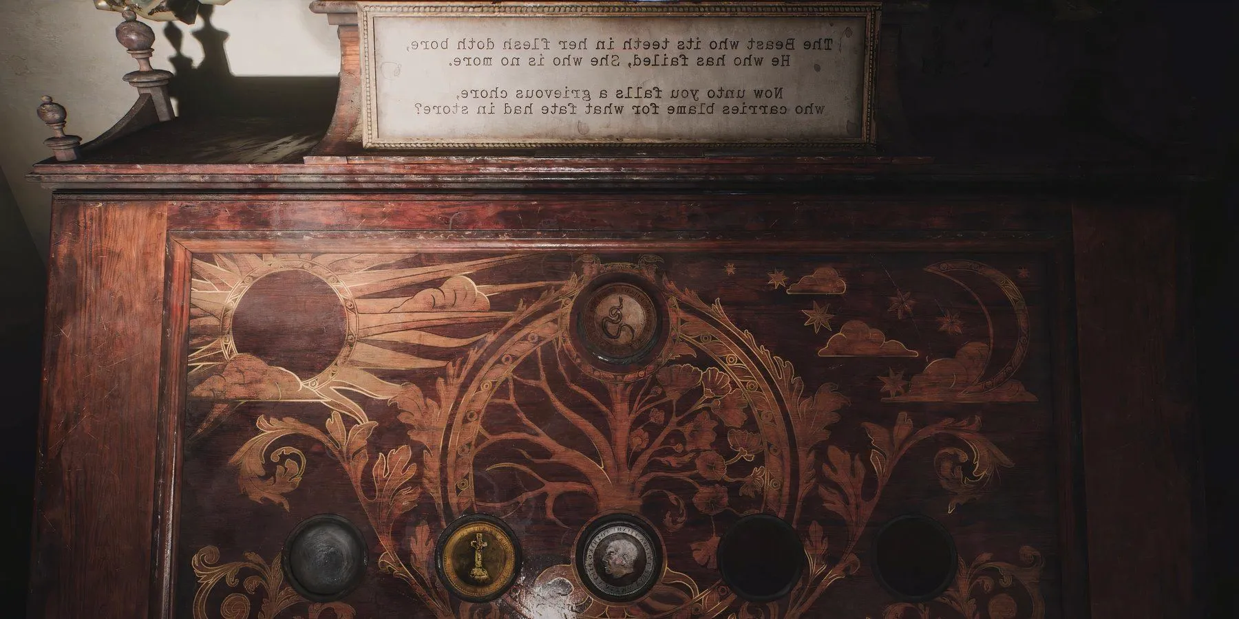 Fourth Poem and Coin Solution in Silent Hill 2 Remake. Image