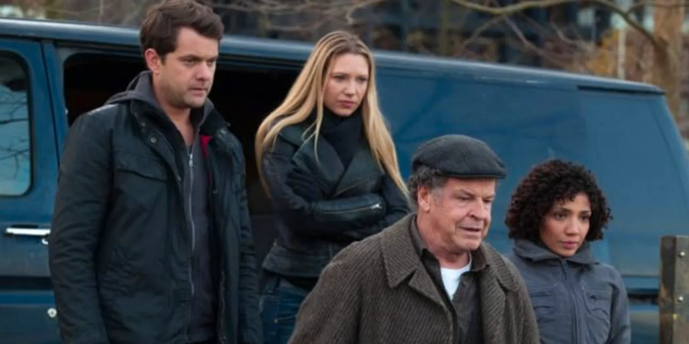 Fringe cast Walter Peter Bishop John Noble Olivia Dunham Image