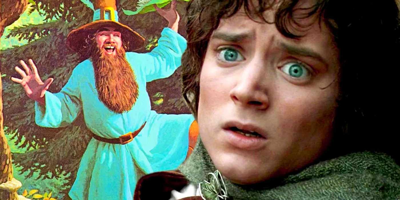 Frodo and Tom Bombadil from Lord of the Rings Image