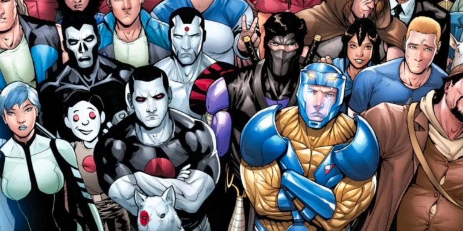 Full Valiant team from Valiant Comics Image