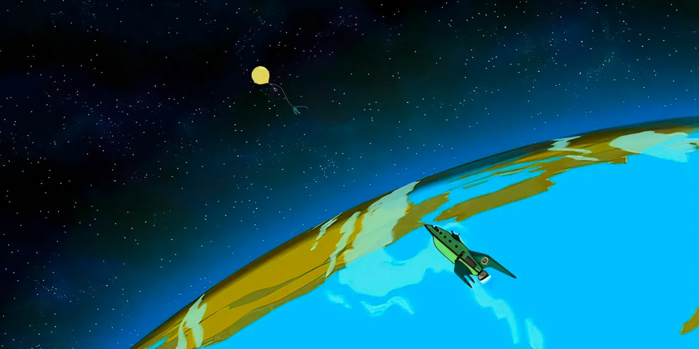 Futurama Earth Planet Express Ship Image