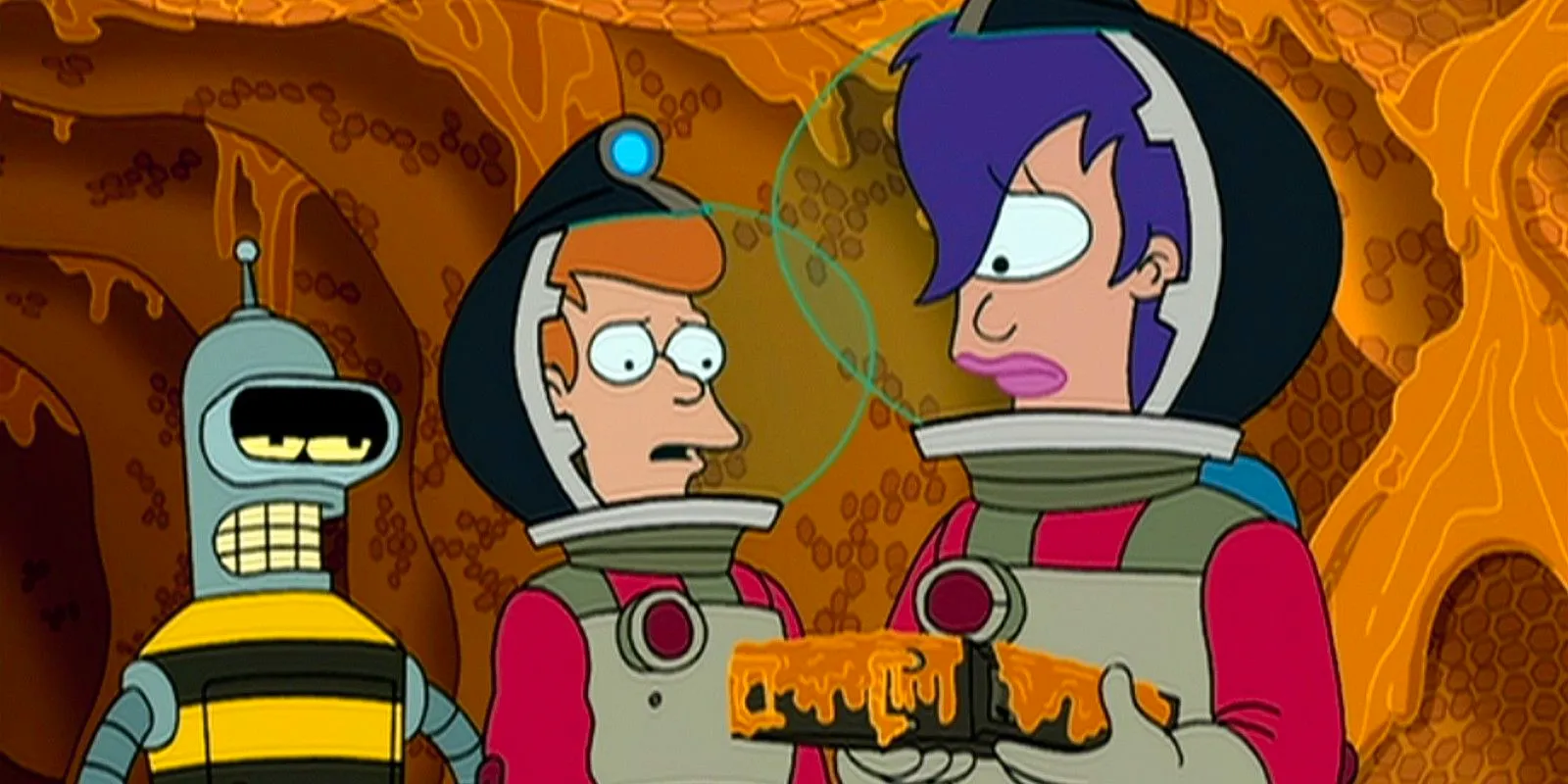 futurama the sting fry leela bender black box Image