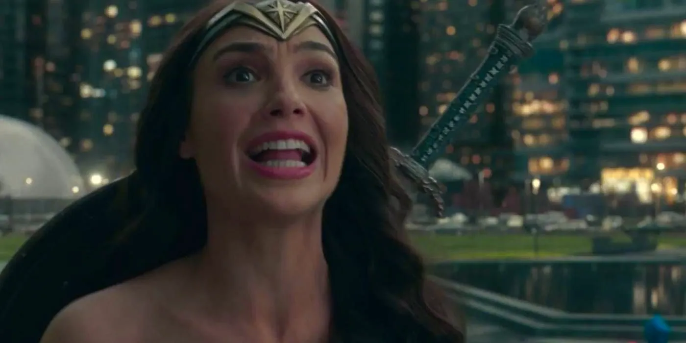 Gal Gadot as Wonder Woman saying Kal-El No in Justice League Image