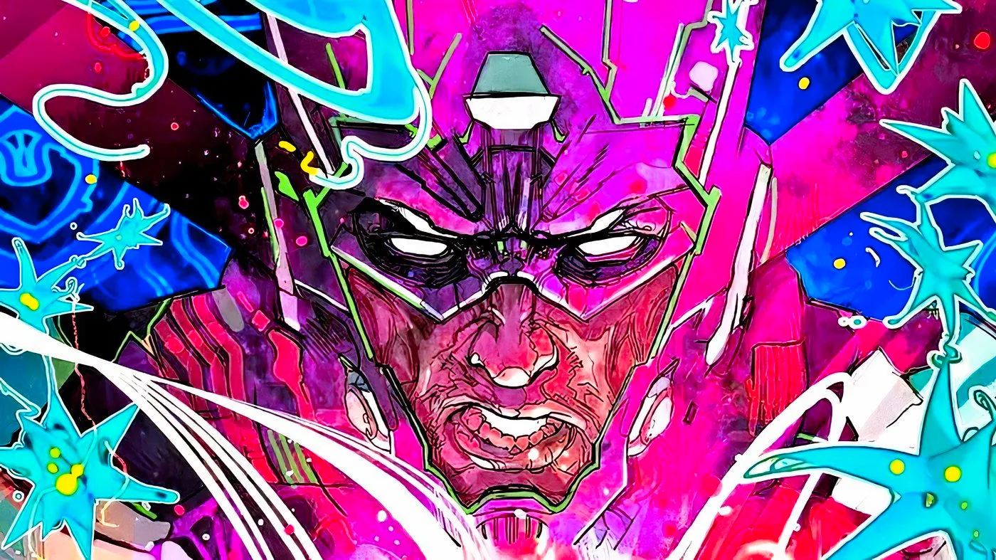 Galactus surging with cosmic power. Image