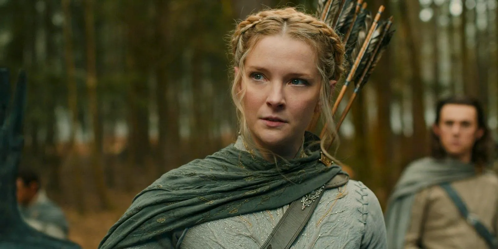 Galadriel (Morfydd Clark) in The Lord of the Rings: The Rings of Power Season 2 Episode 4 Image