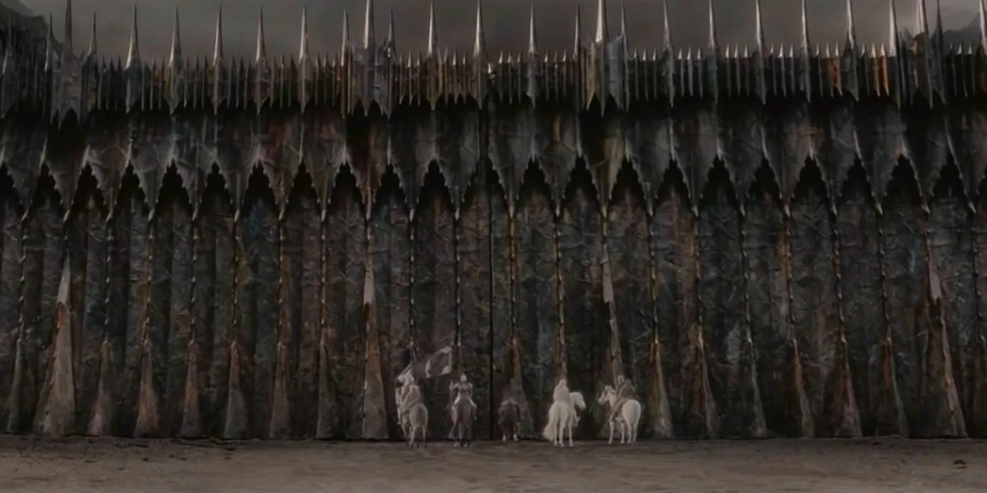 Gates of Mordor in The Lord of the Rings: The Return of the King. Image