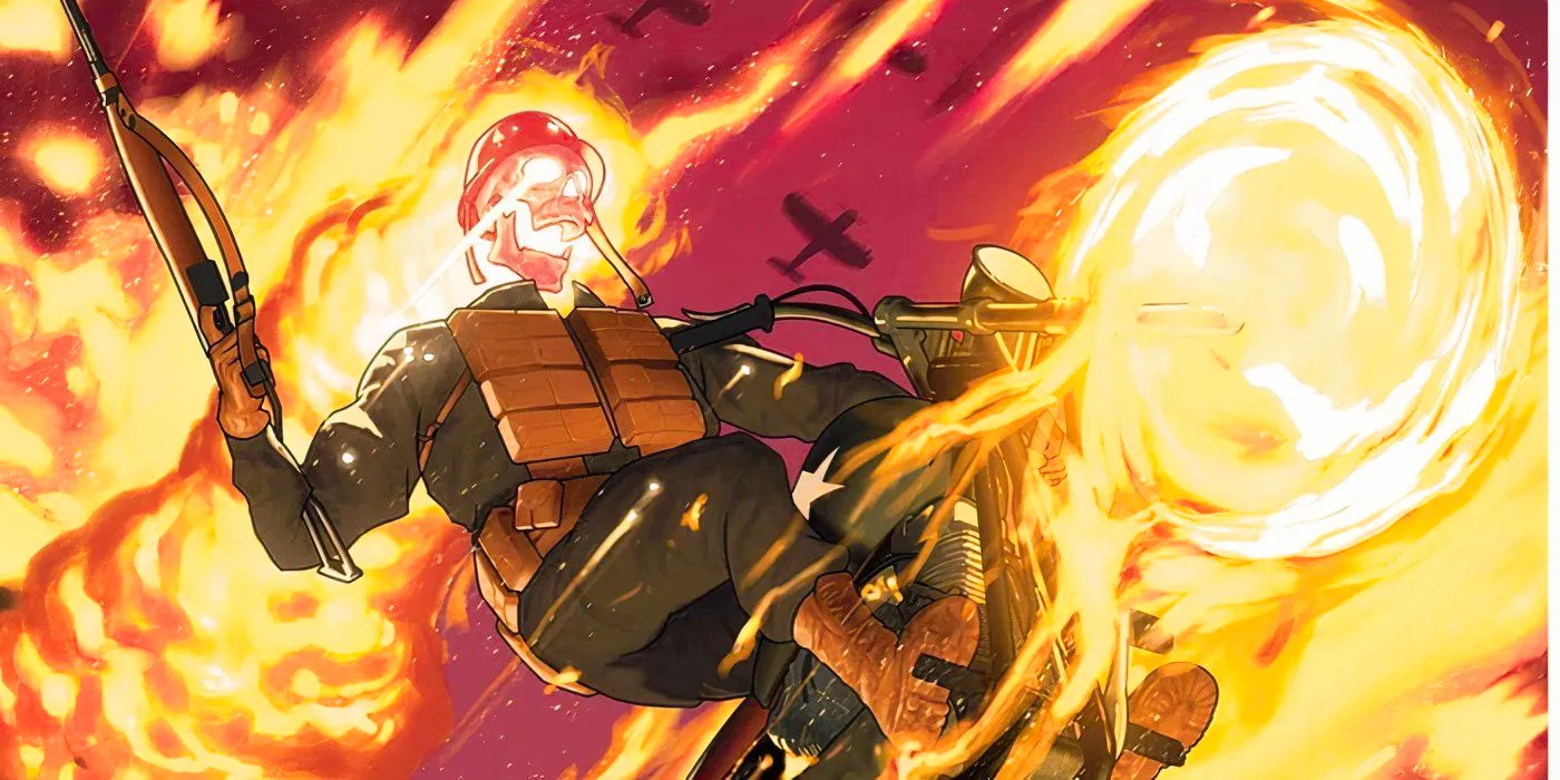 Ghost Rider '44 in Hellhunters 1 Variant Cover Image