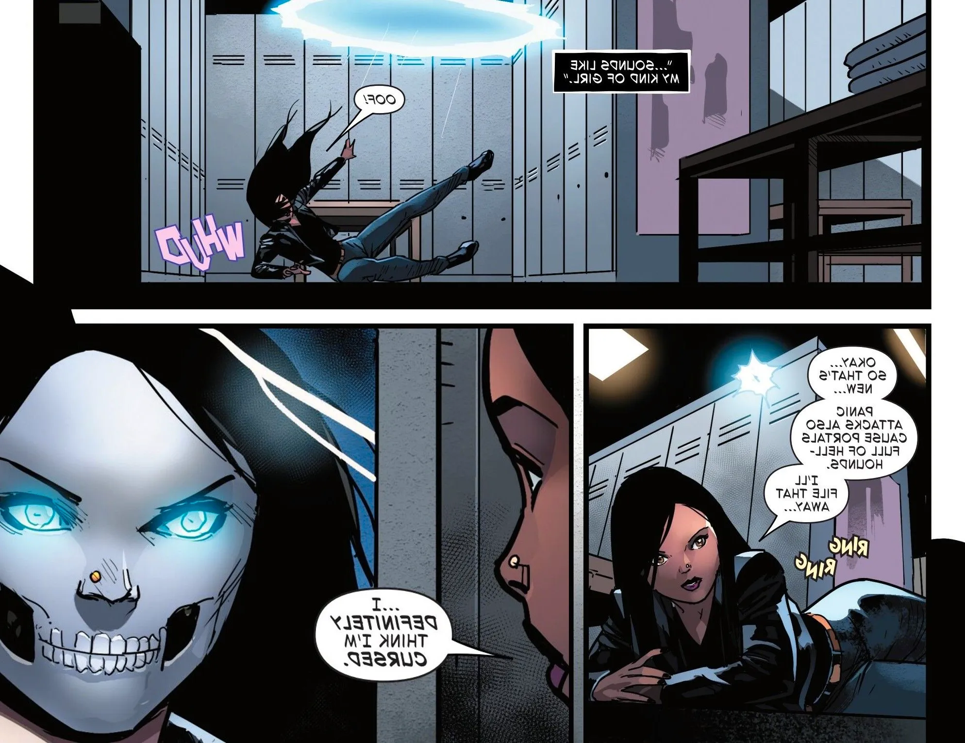 ghost rider fantasma reveals she's causing portal to hell to open Image