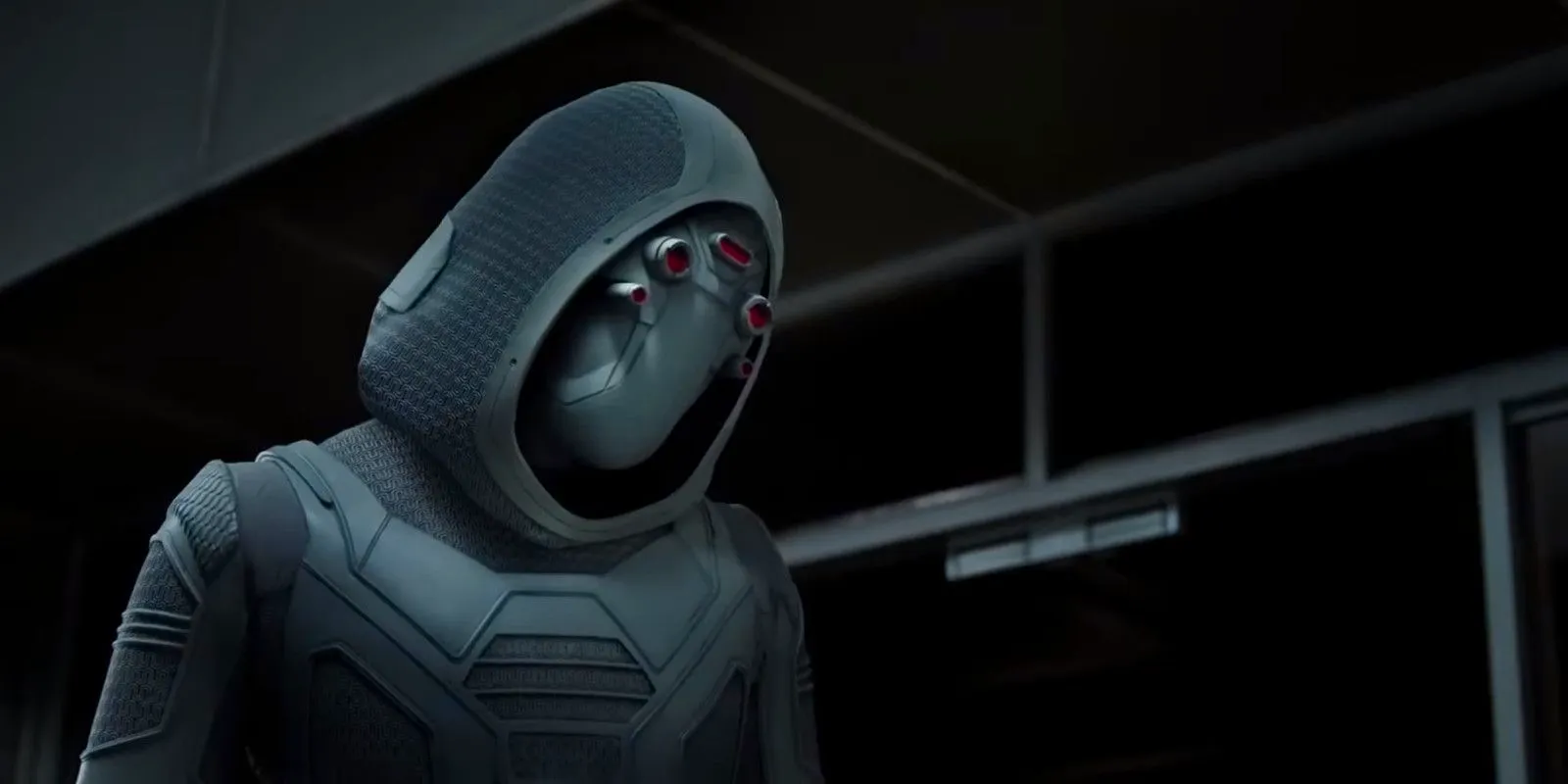 Ghost wearing her mask in Ant-Man and the Wasp Image