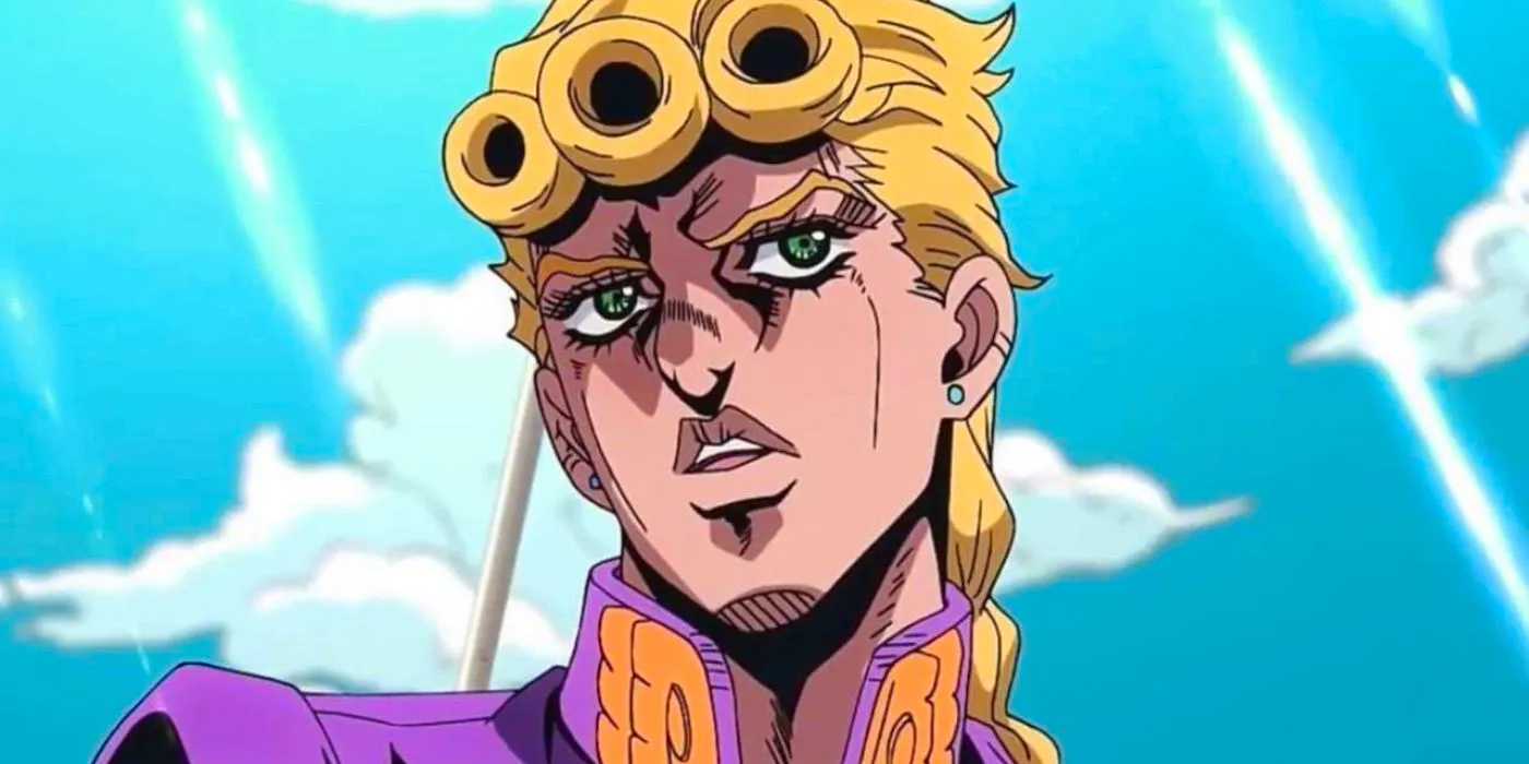 Giorno Giovanna looking up in Jojo's Bizarre Adventure Image