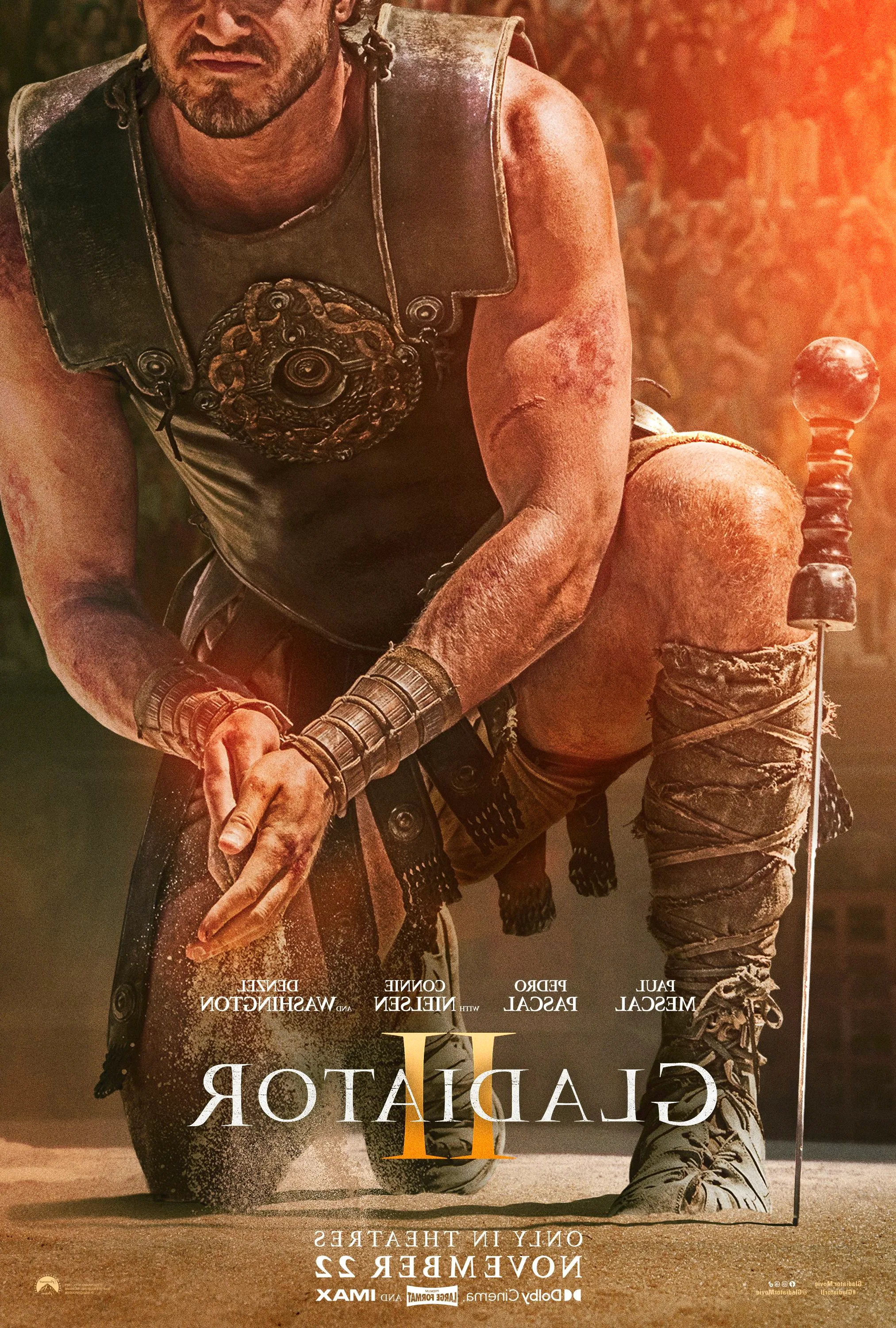 Gladiator II 2024 New Film Poster Image