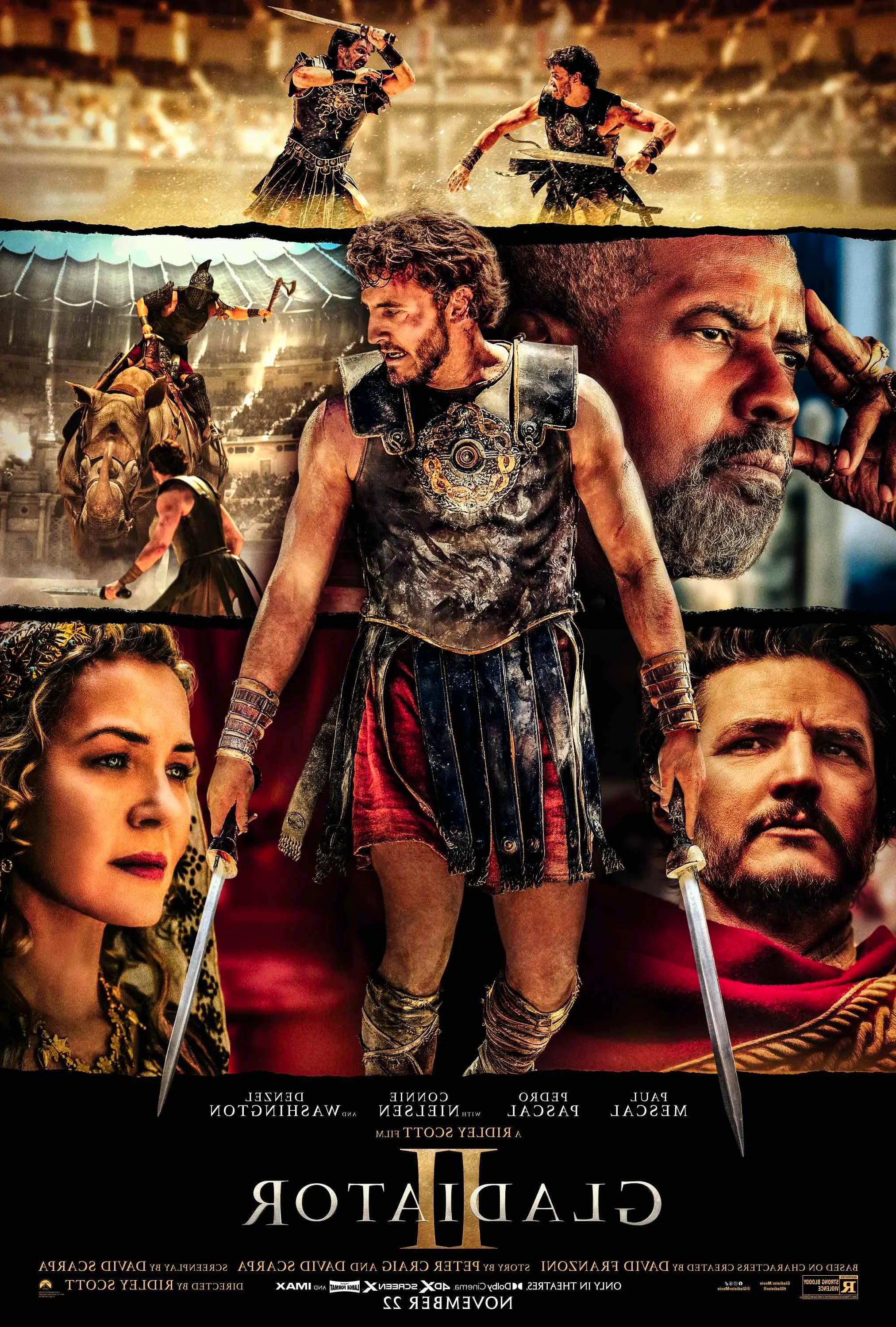 Gladiator II Official Poster Image