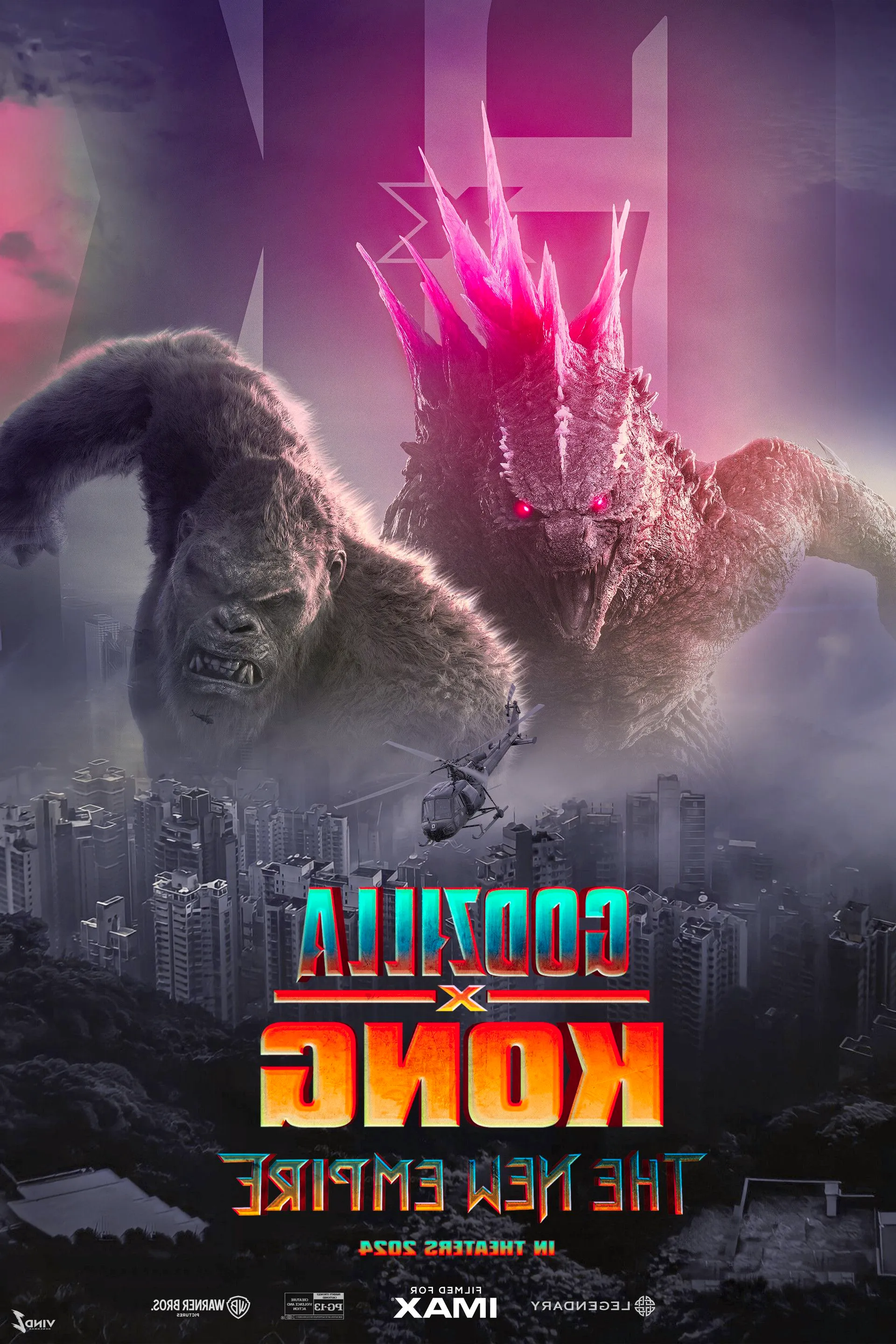 Godzilla x Kong The New Empire Film Poster Image