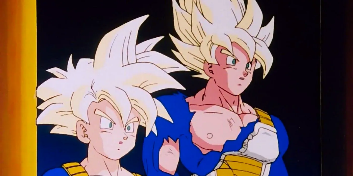 Goku and Gohan in Dragon Ball Z Image